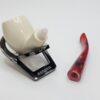 MBSD Meerschaum Bent Billiard Block Meerschaum Tobacco Pipe, Fitted Case [SOLD OUT] - Image 17