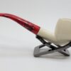 MBSD Meerschaum Bent Billiard Block Meerschaum Tobacco Pipe, Fitted Case [SOLD OUT] - Image 8