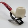 MBSD Meerschaum Bent Billiard Block Meerschaum Tobacco Pipe, Fitted Case [SOLD OUT] - Image 9