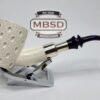MBSD Meerschaum Block Meerschaum Spigot Lattice Poker Tobacco Pipe [SOLD OUT] - Image 4