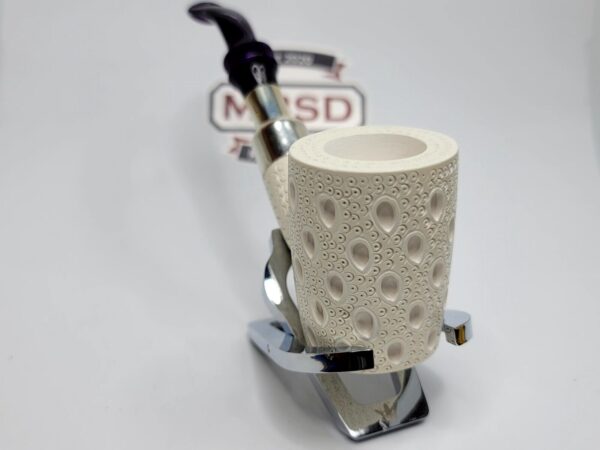 MBSD Meerschaum Block Meerschaum Spigot Lattice Poker Tobacco Pipe [SOLD OUT] - Image 7