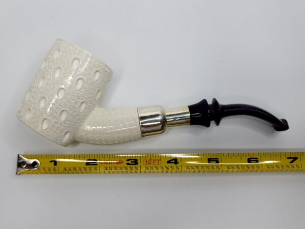 MBSD Meerschaum Block Meerschaum Spigot Lattice Poker Tobacco Pipe [SOLD OUT] - Image 10