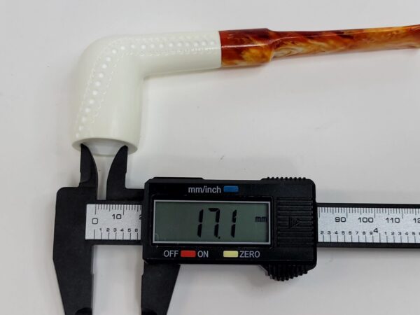 MBSD Meerschaum Block Meerschaum Straight Billiard Tobacco Smoking Pipe, Case [SOLD OUT] - Image 10