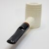 MBSD Meerschaum Chubby Poker Block Meerschaum Tobacco Pipe, 9mm Filter [SOLD OUT] - Image 12