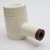 MBSD Meerschaum Chubby Poker Block Meerschaum Tobacco Pipe, 9mm Filter [SOLD OUT] - Image 14
