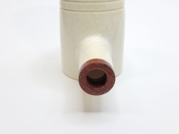 MBSD Meerschaum Chubby Poker Block Meerschaum Tobacco Pipe, 9mm Filter [SOLD OUT] - Image 15