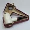 MBSD Meerschaum Chubby Poker Block Meerschaum Tobacco Pipe, 9mm Filter [SOLD OUT] - Image 3
