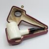 MBSD Meerschaum Chubby Poker Block Meerschaum Tobacco Pipe, 9mm Filter [SOLD OUT] - Image 4