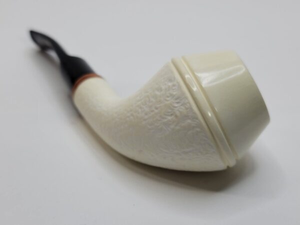 MBSD Meerschaum Deluxe Devil Anse Block Meerschaum Tobacco Pipe, 9mm Filter [SOLD OUT] - Image 15