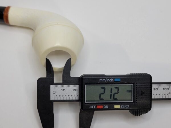 MBSD Meerschaum Deluxe Devil Anse Block Meerschaum Tobacco Pipe, 9mm Filter [SOLD OUT] - Image 17
