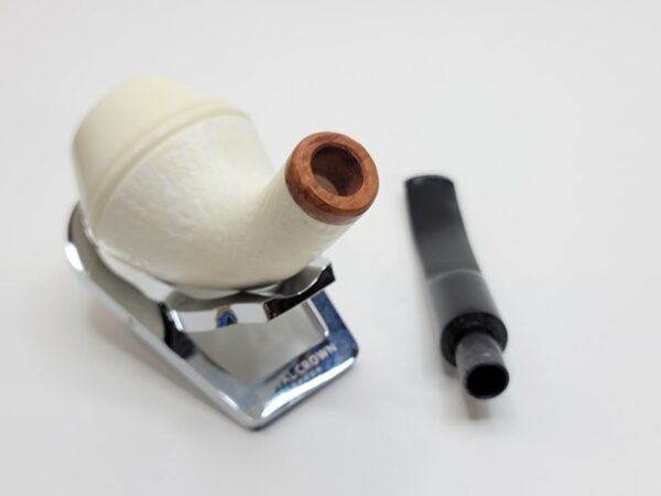 MBSD Meerschaum Deluxe Devil Anse Block Meerschaum Tobacco Pipe, 9mm Filter [SOLD OUT] - Image 18