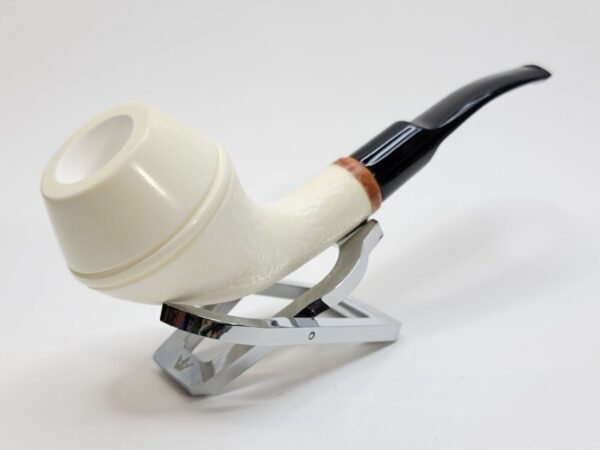 MBSD Meerschaum Deluxe Devil Anse Block Meerschaum Tobacco Pipe, 9mm Filter [SOLD OUT] - Image 7