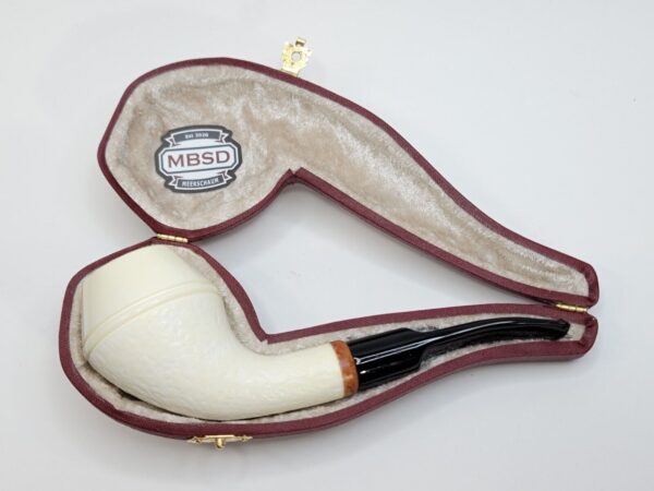 MBSD Meerschaum Deluxe Devil Anse Block Meerschaum Tobacco Pipe, 9mm Filter [SOLD OUT] - Image 8