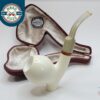 MBSD Meerschaum Deluxe Sitter Ball Block Meerschaum Tobacco Smoking Pipe, 9mm [SOLD OUT]