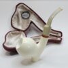 MBSD Meerschaum Deluxe Sitter Ball Block Meerschaum Tobacco Smoking Pipe, 9mm [SOLD OUT] - Image 3