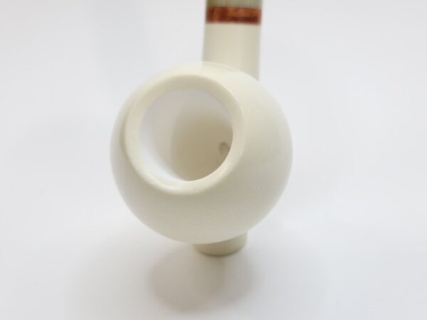 MBSD Meerschaum Deluxe Sitter Ball Block Meerschaum Tobacco Smoking Pipe, 9mm [SOLD OUT] - Image 10