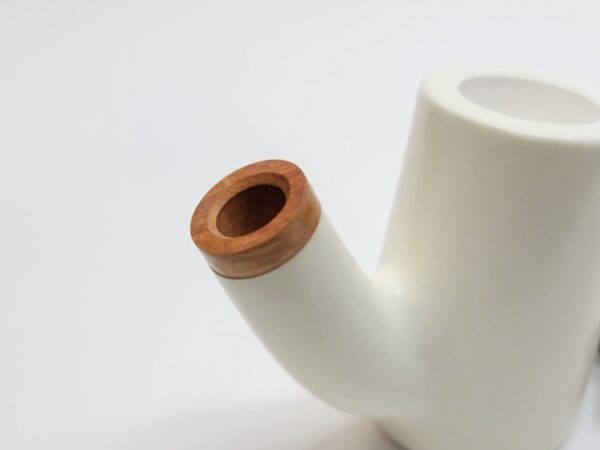 MBSD Meerschaum Poker Sitter Block Meerschaum Tobacco Pipe, 9mm Filter [SOLD OUT] - Image 14