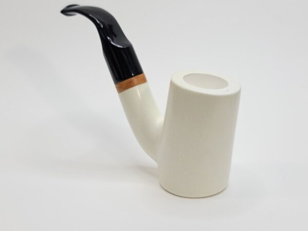 MBSD Meerschaum Poker Sitter Block Meerschaum Tobacco Pipe, 9mm Filter [SOLD OUT] - Image 8
