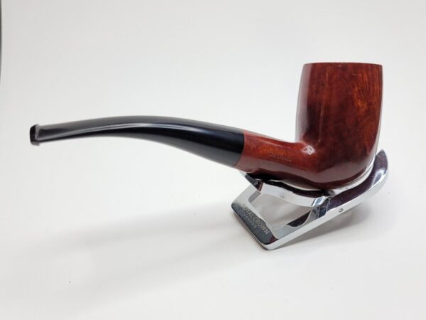 Montecristo mfd by Rossi Large Bent Billiard Estate Briar Tobacco Pipe, Italy [SOLD OUT] - Image 5