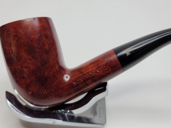 Montecristo mfd by Rossi Large Bent Billiard Estate Briar Tobacco Pipe, Italy [SOLD OUT] - Image 7