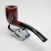 Montecristo mfd by Rossi Large Bent Billiard Estate Briar Tobacco Pipe, Italy [SOLD OUT] - Image 8