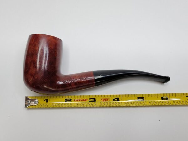 Montecristo mfd by Rossi Large Bent Billiard Estate Briar Tobacco Pipe, Italy [SOLD OUT] - Image 9