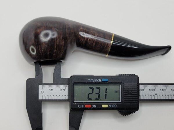 Rossi By Savinelli Notte 8320 Author Briar Tobacco Pipe, New [SOLD OUT] - Image 12