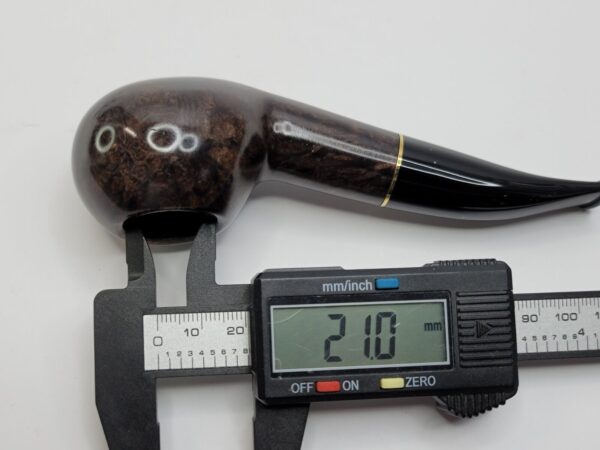Rossi By Savinelli Notte 8321 Smooth Author Briar Tobacco Smoking Pipe, Italy [SOLD OUT] - Image 15
