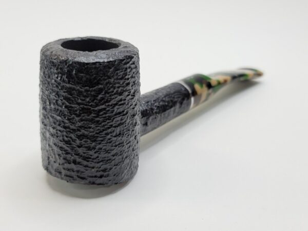 Savinelli Camouflage 310 KS Rusticated Black Poker Briar Tobacco Pipe, 6mm [SOLD OUT] - Image 13