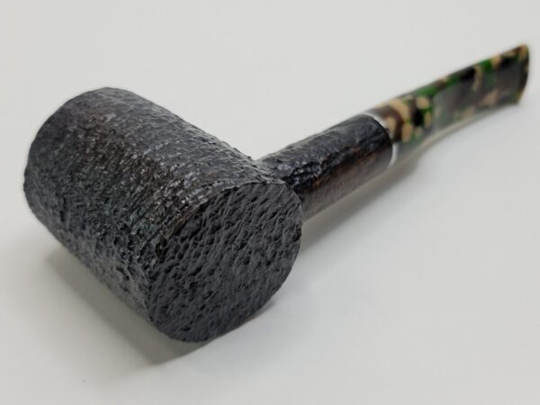 Savinelli Camouflage 310 KS Rusticated Black Poker Briar Tobacco Pipe, 6mm [SOLD OUT] - Image 14