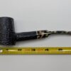 Savinelli Camouflage 310 KS Rusticated Black Poker Briar Tobacco Pipe, 6mm [SOLD OUT] - Image 17