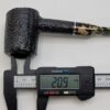 Savinelli Camouflage 310 KS Rusticated Black Poker Briar Tobacco Pipe, 6mm [SOLD OUT] - Image 18