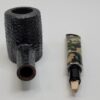 Savinelli Camouflage 310 KS Rusticated Black Poker Briar Tobacco Pipe, 6mm [SOLD OUT] - Image 19