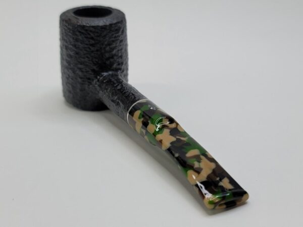 Savinelli Camouflage 310 KS Rusticated Black Poker Briar Tobacco Pipe, 6mm [SOLD OUT] - Image 10
