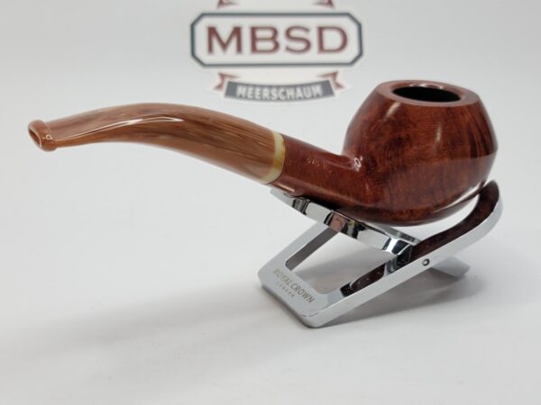 Savinelli Dolomiti Smooth Light Brown 673 KS Bulldog Briar Tobacco Pipe, 6mm [SOLD OUT] - Image 11