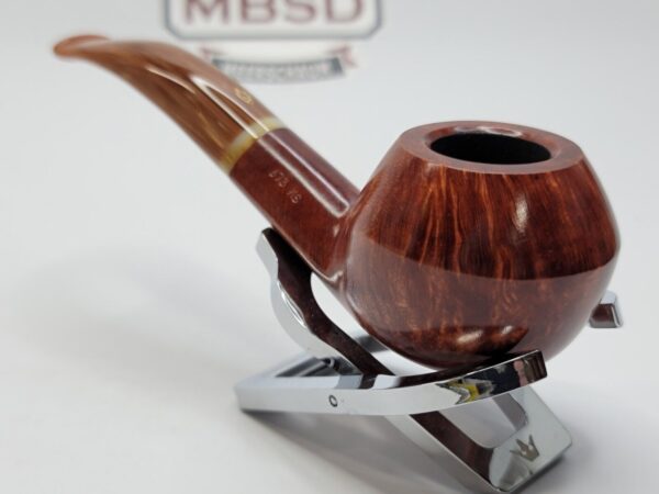Savinelli Dolomiti Smooth Light Brown 673 KS Bulldog Briar Tobacco Pipe, 6mm [SOLD OUT] - Image 12