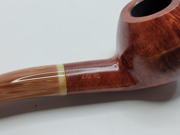 Savinelli Dolomiti Smooth Light Brown 673 KS Bulldog Briar Tobacco Pipe, 6mm [SOLD OUT] - Image 14