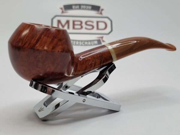 Savinelli Dolomiti Smooth Light Brown 673 KS Bulldog Briar Tobacco Pipe, 6mm [SOLD OUT] - Image 5