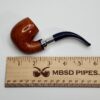 Savinelli Eleganza Smooth Natural 614 Ppm Paul Briar Tobacco Pipe, 6mm [SOLD OUT] - Image 11