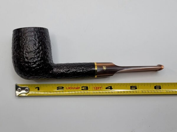 Savinelli Roma Lucite 114 KS Rusticated Billiard Briar Tobacco Pipe, 6mm, Italy [SOLD OUT] - Image 15