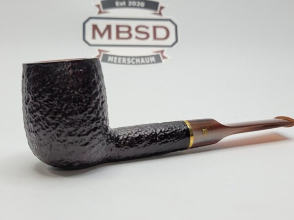 Savinelli Roma Lucite 114 KS Rusticated Billiard Briar Tobacco Pipe, 6mm, Italy [SOLD OUT] - Image 18