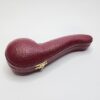 Small Lattice Bent Billiard Block Meerschaum Tobacco Smoking Pipe, Case [SOLD OUT] - Image 7