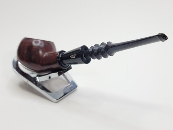 Vintage London Stud Straight Bent Apple Estate Briar Tobacco Pipe, London [SOLD OUT] - Image 13