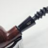 Vintage London Stud Straight Bent Apple Estate Briar Tobacco Pipe, London [SOLD OUT] - Image 5