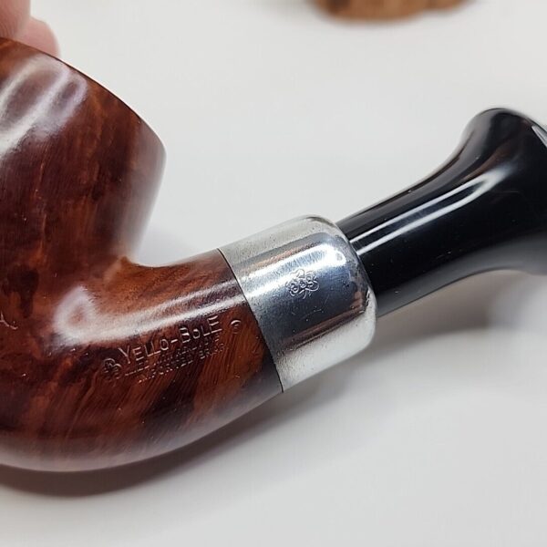 1933-36 KBB Yello-Bole Jumbo Chesterfield Honey Cured Tobacco Pipe, Restored [SOLD OUT] - Image 4
