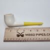 1960s Austrian Block Meerschaum Tobacco Smoking Pipe, Unsmoked, Metal Fittings [SOLD OUT] - Image 9