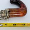 19th C.  Antique Meerschaum Meerschaum Pipe, W/ Silver, No Stem, Great Coloring [SOLD OUT] - Image 12