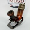 19th C.  Antique Meerschaum Meerschaum Pipe, W/ Silver, No Stem, Great Coloring [SOLD OUT] - Image 3