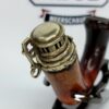 19th C.  Antique Meerschaum Meerschaum Pipe, W/ Silver, No Stem, Great Coloring [SOLD OUT] - Image 7