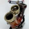 19th C.  Antique Meerschaum Meerschaum Pipe, W/ Silver, No Stem, Great Coloring [SOLD OUT] - Image 8